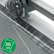 Vágógép LEITZ Precision Home Office A/4 görgős 10 lap