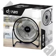 Ventilátor asztali DYRAS FGD-4B 14 cm 5W 1 fokozat fekete