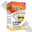 Vitamin BIOCO Junior C + D Duo családi rágótabletta 100 darab