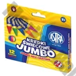 Zsírkréta ASTRA jumbo kerek 12 színű