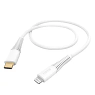 Adatkábel HAMA Lightning/USB-C 1,5m fehér Adatkábel HAMA Lightning/USB-C 1,5m fehér