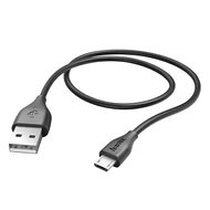 Adatkábel HAMA Micro-USB 1m fekete Adatkábel HAMA Micro-USB 1m fekete