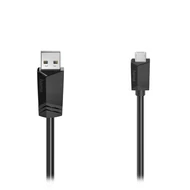 Adatkábel HAMA Micro-USB 2.0 3m fekete Adatkábel HAMA Micro-USB 2.0 3m fekete