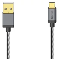 Adatkábel HAMA Micro-USB 0,75m fekete Adatkábel HAMA Micro-USB 0,75m fekete