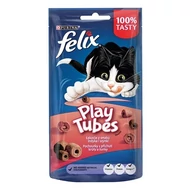 Állateledel jutalomfalat FELIX Play Tubes macskáknak pulyka-sonka 50 g Állateledel jutalomfalat FELIX Play Tubes macskáknak pulyka-sonka 50 g