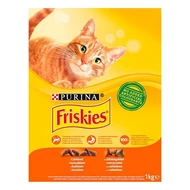Állateledel száraz PURINA Friskies macskáknak csirkével és zöldséggel 1 kg Állateledel száraz PURINA Friskies macskáknak csirkével és zöldséggel 1 kg