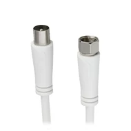 Antenna kábel HAMA F-Koax 90 dB 1,5m fehér Antenna kábel HAMA F-Koax 90 dB 1,5m fehér