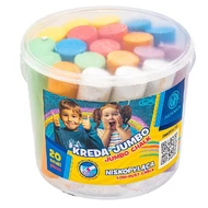 Aszfaltkréta ASTRA FUN vödrös jumbo 20 darabos Aszfaltkréta ASTRA FUN vödrös jumbo 20 darabos