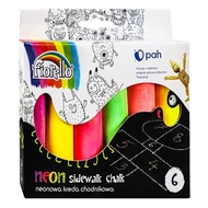 Aszfaltkréta FIORELLO neon 6 színű Aszfaltkréta FIORELLO neon 6 színű