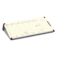 Asztali naptár kép nélküli TOPTIMER C050 fekvő sárga lapos fekete 2026. Asztali naptár kép nélküli TOPTIMER C050 fekvő sárga lapos fekete 2026.