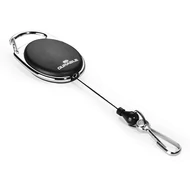 Azonosítókártya tartó DURABLE Style karabineres kihúzható fekete Azonosítókártya tartó DURABLE Style karabineres kihúzható fekete