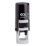 Bélyegző COLOP Printer R12 kör fekete ház fekete párna Bélyegző COLOP Printer R12 kör fekete ház fekete párna