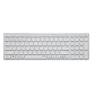 Billentyűzet vezeték nélküli RAPOO E9700M Bluetooth 2,4 GHz fehér Billentyűzet vezeték nélküli RAPOO E9700M Bluetooth 2,4 GHz fehér