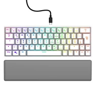 Billentyűzet vezetékes URAGE Exodus 760TKL mechanikus Red switch RGB fehér Billentyűzet vezetékes URAGE Exodus 760TKL mechanikus Red switch RGB fehér