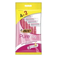 Borotva BIC Pure3 pink női eldobható 3 pengés 4+2 darab/bliszter Borotva BIC Pure3 pink női eldobható 3 pengés 4+2 darab/bliszter
