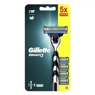 Borotva GILLETTE Mach3 Base H + 5 betét Borotva GILLETTE Mach3 Base H + 5 betét