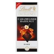 Csokoládé LINDT Excellence karamellizált mogyorós étcsokoládé 100 g Csokoládé LINDT Excellence karamellizált mogyorós étcsokoládé 100 g