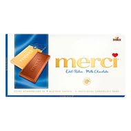 Csokoládé MERCI Tejcsokoládés 100 g Csokoládé MERCI Tejcsokoládés 100 g