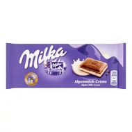 Csokoládé MILKA Alpesi töltött tejcsokoládés 100 g Csokoládé MILKA Alpesi töltött tejcsokoládés 100 g