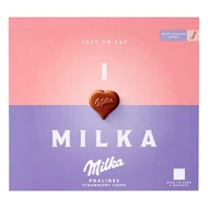 Csokoládé MILKA ILoveMilka epres krémtöltelékes 110 g Csokoládé MILKA ILoveMilka epres krémtöltelékes 110 g