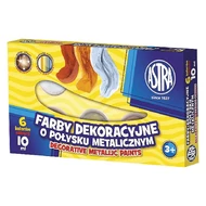 Dekorfesték ASTRA metál színek 6 darabos Dekorfesték ASTRA metál színek 6 darabos