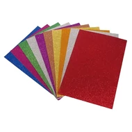 Dekor gumilap A/4 csillámos vegyes 10 darabos Dekor gumilap A/4 csillámos vegyes 10 darabos