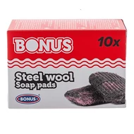 Edénysúroló BONUS szappanos párna 6x6x1cm 10 darabos Edénysúroló BONUS szappanos párna 6x6x1cm 10 darabos