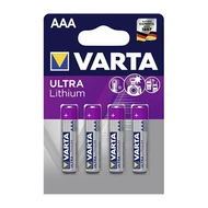 Elem mikro VARTA Ultra Líthium AAA 4-es Elem mikro VARTA Ultra Líthium AAA 4-es