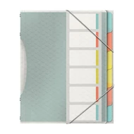 Előrendező ESSELTE Colour Breeze A/4 PP 6 részes