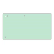 Elválasztócsík DONAU 105x235 mm karton szürke 100 darabos