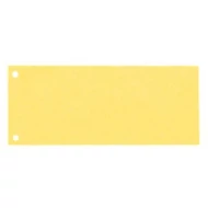 Elválasztócsík ESSELTE 105x240mm karton sárga 100 darabos