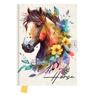 Emlékkönyv JUNIOR Horse szív alakú lakattal Emlékkönyv JUNIOR Horse szív alakú lakattal