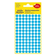 Etikett AVERY 3011 jelölőpont 8mm kék 416 darabos Etikett AVERY 3011 jelölőpont 8mm kék 416 darabos