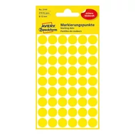 Etikett AVERY 3144 jelölőpont 12mm sárga 270 darabos Etikett AVERY 3144 jelölőpont 12mm sárga 270 darabos