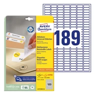 Etikett AVERY L4731REV-25 25,4x10mm visszaszedhető 4725 címke/doboz 25 ív/doboz Etikett AVERY L4731REV-25 25,4x10mm visszaszedhető 4725 címke/doboz 25 ív/doboz