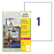 Etikett AVERY L4775-100 210x297 mm fehér időjárásálló 100 címke/doboz 100 ív/doboz Etikett AVERY L4775-100 210x297 mm fehér időjárásálló 100 címke/doboz 100 ív/doboz