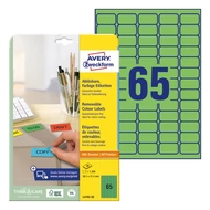 Etikett AVERY L4792-20 38,1x21,2mm zöld 1300 címke/doboz 20 ív/doboz Etikett AVERY L4792-20 38,1x21,2mm zöld 1300 címke/doboz 20 ív/doboz