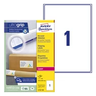 Etikett AVERY L7167-100 199,6x289,1 mm fehér univerzális 100 ív/doboz Etikett AVERY L7167-100 199,6x289,1 mm fehér univerzális 100 ív/doboz