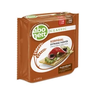 Extrudált kenyér ABONETT Classic teljes kiörlésű korpával 100 g Extrudált kenyér ABONETT Classic teljes kiörlésű korpával 100 g