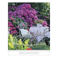 Falinaptár CSG 300x340mm álló Virágzó kertjeink 2026.