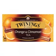 Fekete tea TWININGS narancs és fahéj 25 filter/doboz Fekete tea TWININGS narancs és fahéj 25 filter/doboz