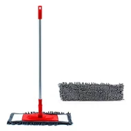 Felmosó pótfej + nyél LUX MOP 46,5 cm zsebes mikroszálas Felmosó pótfej + nyél LUX MOP 46,5 cm zsebes mikroszálas