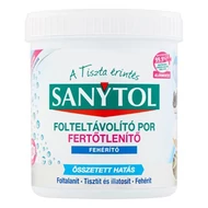 Fertőtlenítő folteltávolító por SANYTOL textíliákhoz 450 g Fertőtlenítő folteltávolító por SANYTOL textíliákhoz 450 g