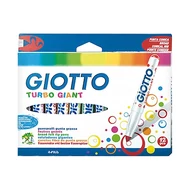Filctoll GIOTTO Turbo Giant vastag 7,5mm akasztható 12 darabos Filctoll GIOTTO Turbo Giant vastag 7,5mm akasztható 12 darabos
