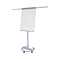 Flipchart tábla MEMOBE mágneses felület 68x105cm 2 db segédkarral mobil állítható magasság Flipchart tábla MEMOBE mágneses felület 68x105cm 2 db segédkarral mobil állítható magasság
