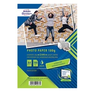 Fotópapír AVERY E2496 A/4 inkjet fényes 180 g 100 ív/doboz Fotópapír AVERY E2496 A/4 inkjet fényes 180 g 100 ív/doboz