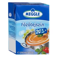 Főzőtejszín MEGGLE UHT 20% 200ml Főzőtejszín MEGGLE UHT 20% 200ml