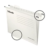 Függőmappa ESSELTE Classic A/4 karton újrahasznosított fehér 25 darabos Függőmappa ESSELTE Classic A/4 karton újrahasznosított fehér 25 darabos