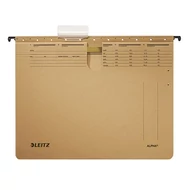 Függőmappa gyorsfűző szerkezettel LEITZ Alpha A/4 karton natúr 25 darabos Függőmappa gyorsfűző szerkezettel LEITZ Alpha A/4 karton natúr 25 darabos