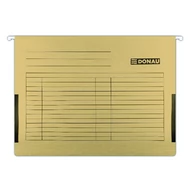 Függőmappa oldalvédelemmel DONAU A/4 karton barna 25 darabos